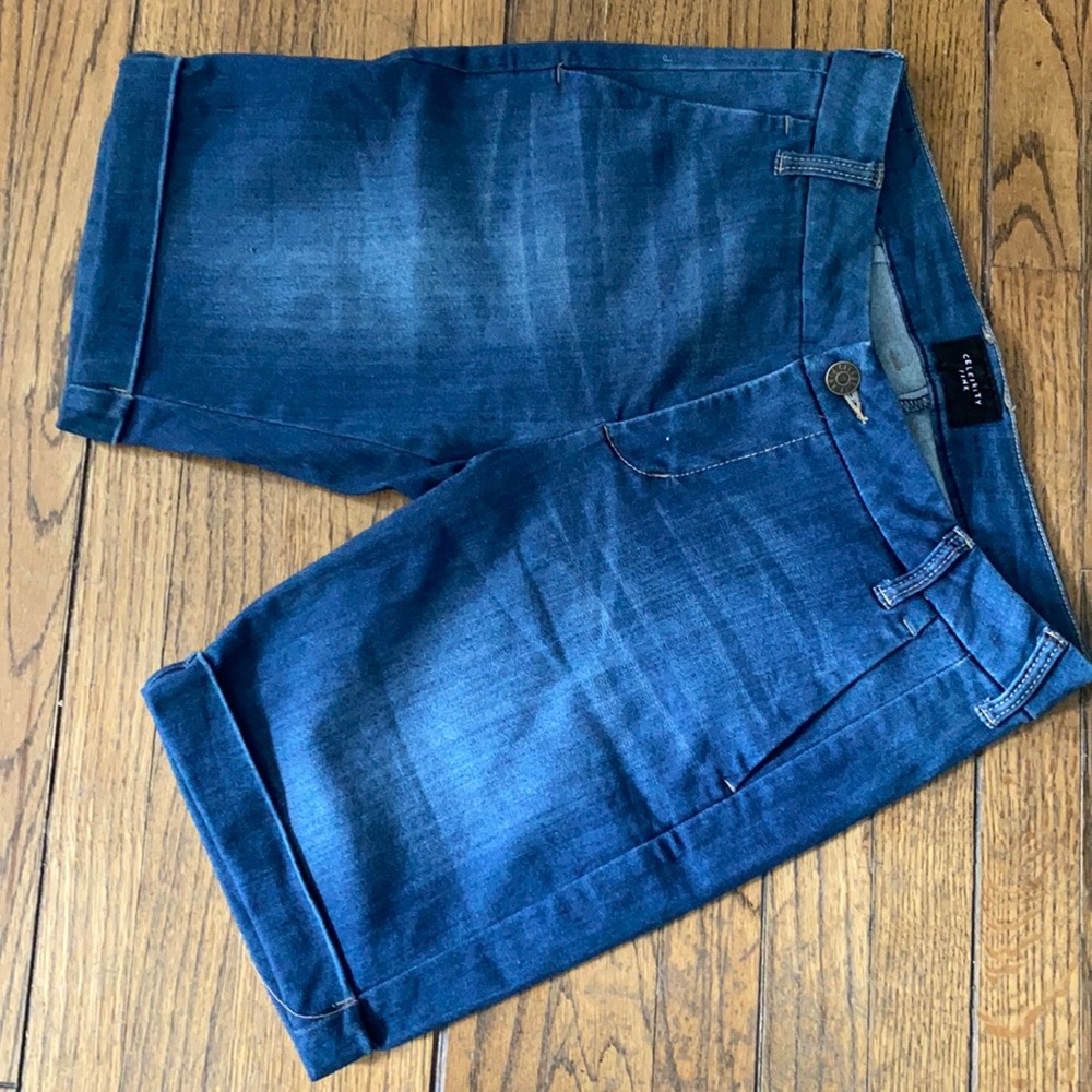 Celebrity Pink Denim Shorts Size 7